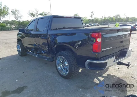 2021 Chevrolet Silverado 2Wd Short Bed Lt z USA, uszkodzony, nr VIN 1GCPWCED5MZ388533